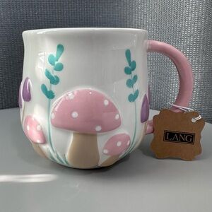 Lang Mushroom Beautiful and Unique Ceramic Mug